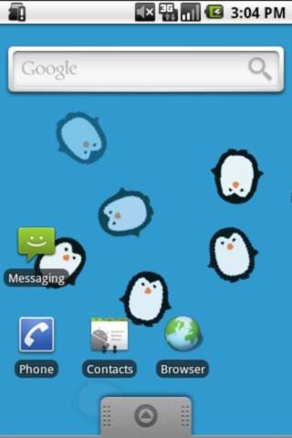Penguins Live Wallpaper Android Themes