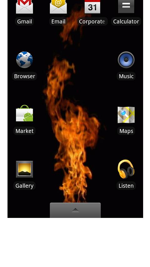 Flaming Launcher Wallpaper Android Themes