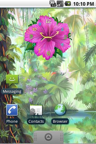 Aroma Clock 2×2 Android Themes