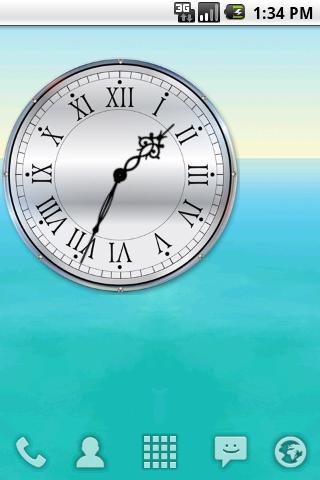 Classic Clock 3×3 Android Themes