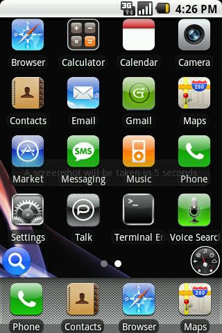 iPhone Like Theme Android Themes