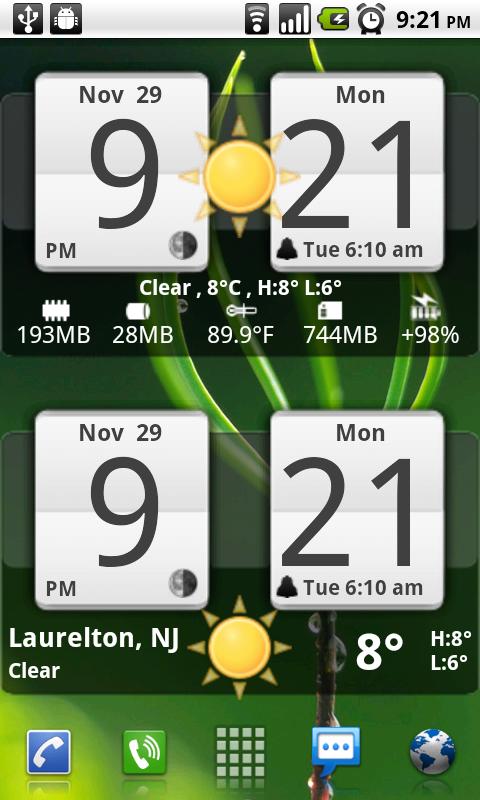 Sense Analog Clock Widget 24 Android News & Magazines
