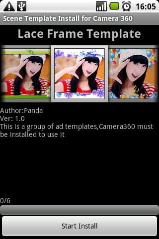Camera360 Scene：Lace Android Themes