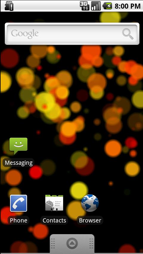 BubblePaper Live Wallpaper Android Personalization