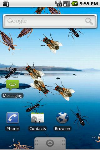 Live Wallpaper Creepy Crawlies Android Themes