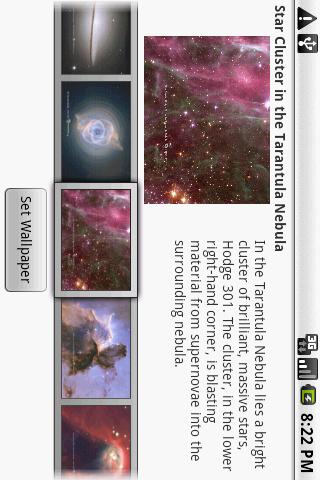 Hubble Wallpaper Android Themes