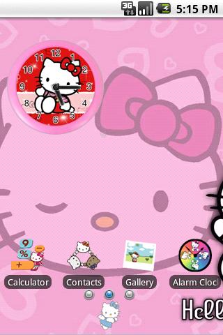Hello Kitty Theme : 2010 Android Themes