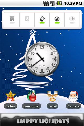 aHome: Christmas Android Themes