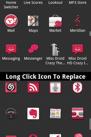 MissDroid CRAZY HOME ICON PACK Android Themes