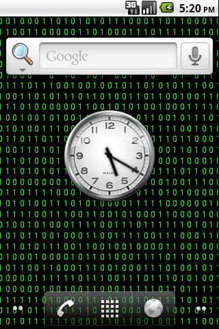 Binary Live Wallpaper Android Themes