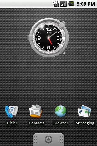 Zerenity Clock Widget 2x2x Android Themes