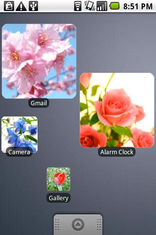 DVR:Flower Pack Android Themes