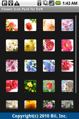 DVR:Flower Pack Android Themes