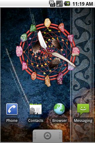 Dream Catcher Clock Android Themes