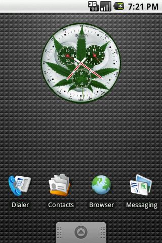 Marijuana Swatch Widget 2×2 Android Themes