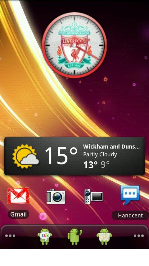 Liverpool Clock Widget Android Themes