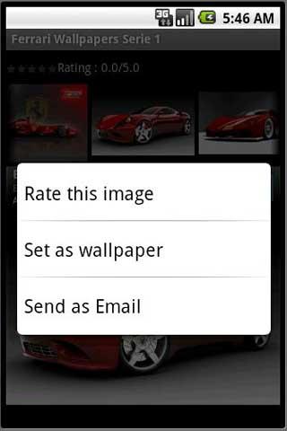 Ferrari Wallpapers Series 1 Android Themes