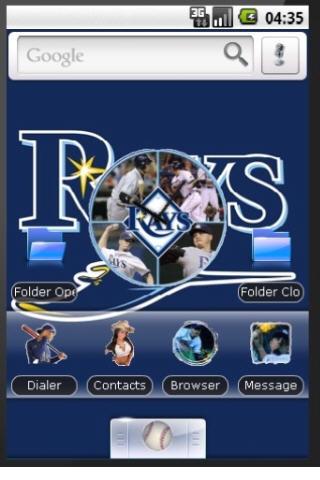 Tampa Devil Rays Theme Android Themes