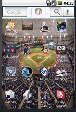 Tampa Devil Rays Theme Android Themes
