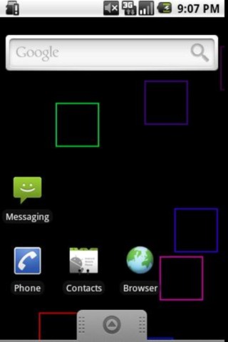 Falling Polygons Android Themes