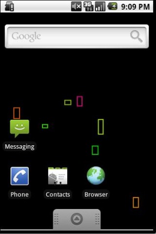 Falling Polygons Android Themes