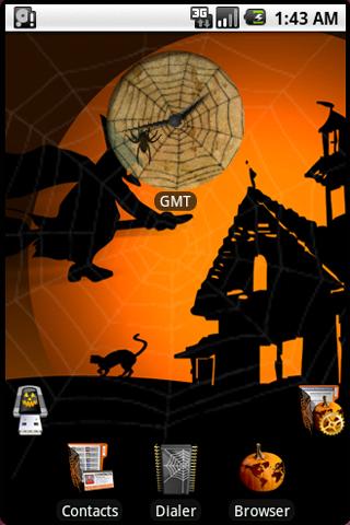 aHome Theme: Happy Halloween Android Themes