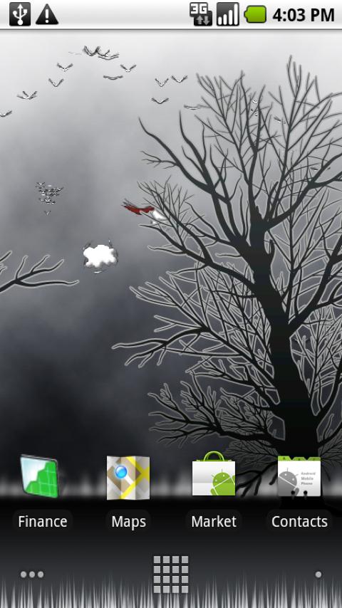 Winter Flock Live Wallpaper Android Themes
