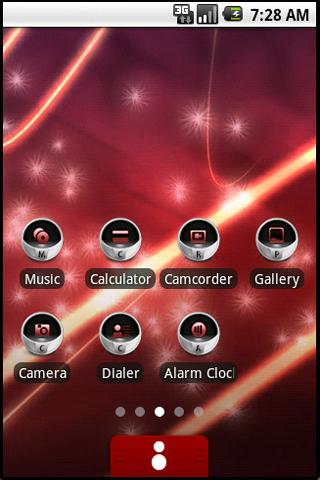aHome Theme: Capsule Android Themes