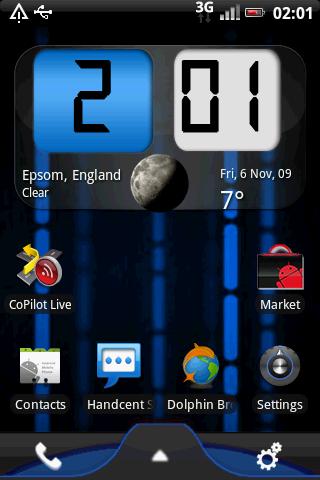 Carbon Blue Theme for GDE Android Themes