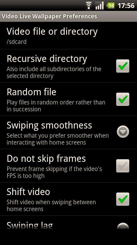 Video Live Wallpaper Android Themes