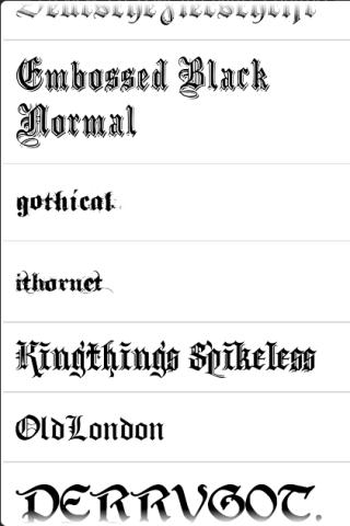 Font Pack  Medieval