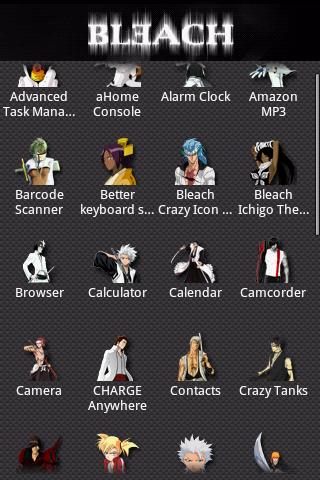 Bleach Crazy Icon Pack