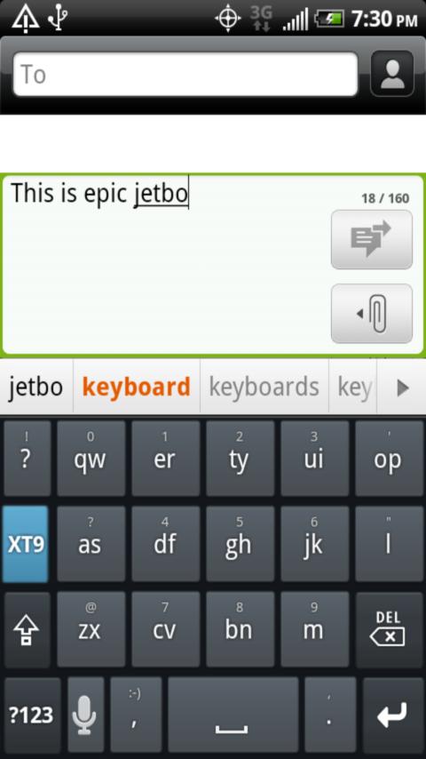 Epic Keyboard Android Themes