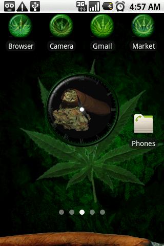 Weed Theme Android Themes