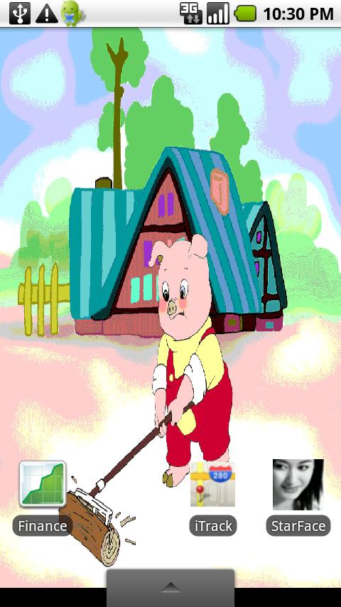 Live Wallpaper Pig Android Personalization