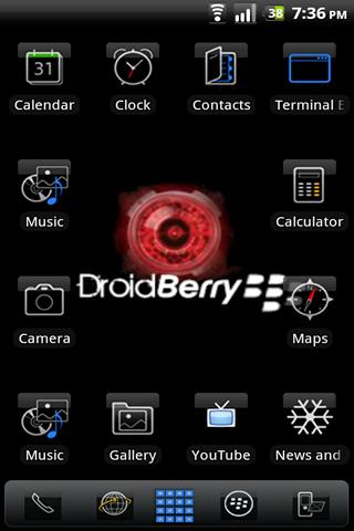 Droid Berry ADW Theme Android Themes
