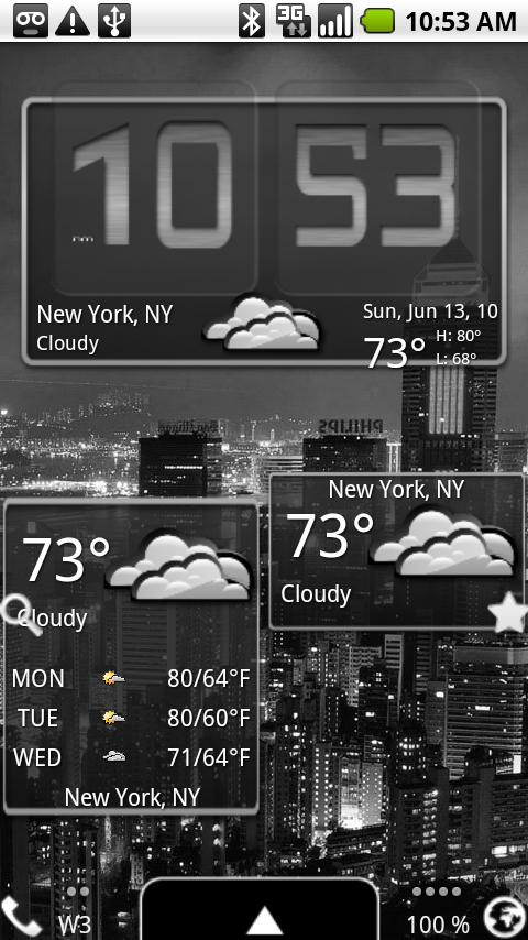 Novacon Weather Icons Android Themes