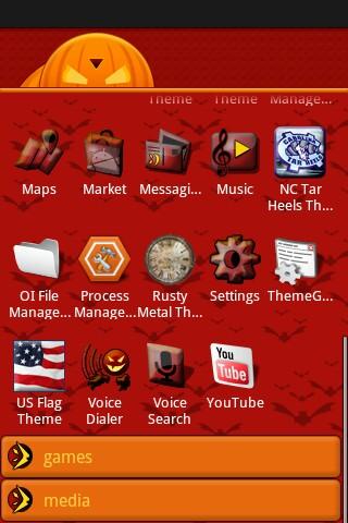 Halloween Night Theme Android Themes