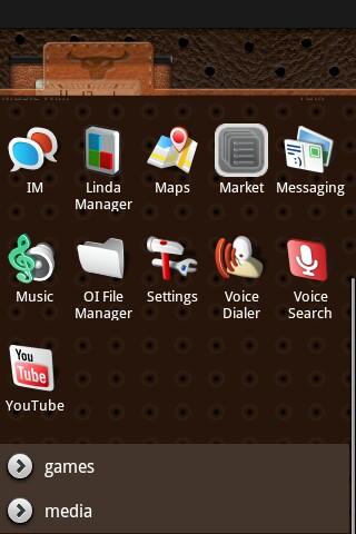 Leather Theme Android Themes