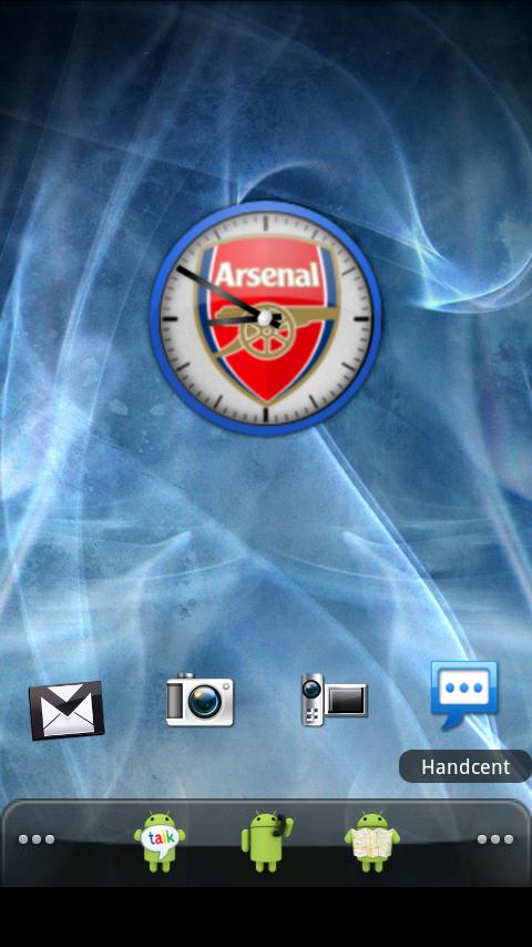 Arsenal Clock Widget Android Themes
