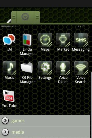 Carbon Glow Theme Android Themes