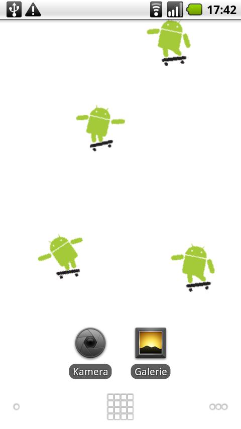 Droid-Skater Live Wallpaper Android Themes