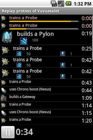 Replay Build Order StarCraft 2 Android Tools