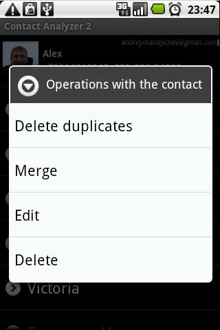 Contact Analyzer 2 Android Tools