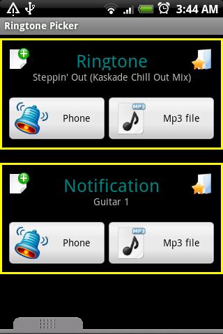 Volume Ringtone Picker-Manager