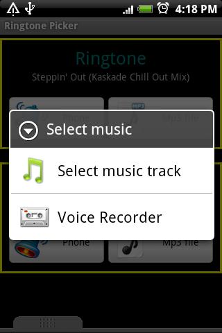 Volume Ringtone Picker-Manager Android Tools