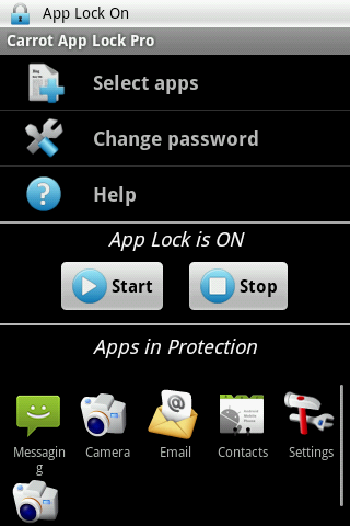 Carrot App Lock Free Android Tools