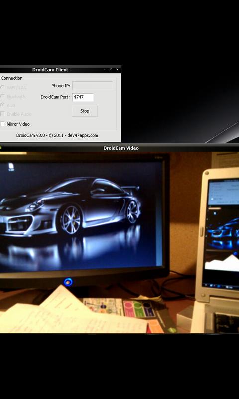DroidCam Wireless Webcam Android Tools