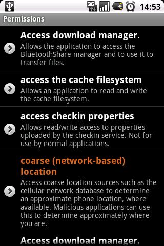 Permissions Android Tools
