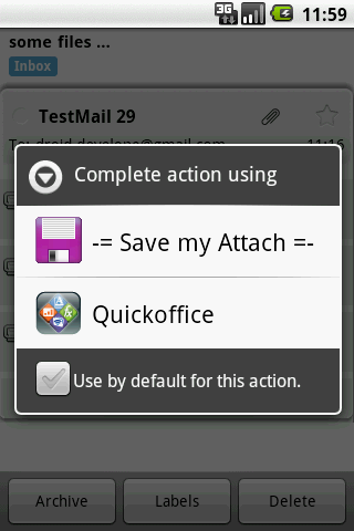 Save my Attach Android Tools